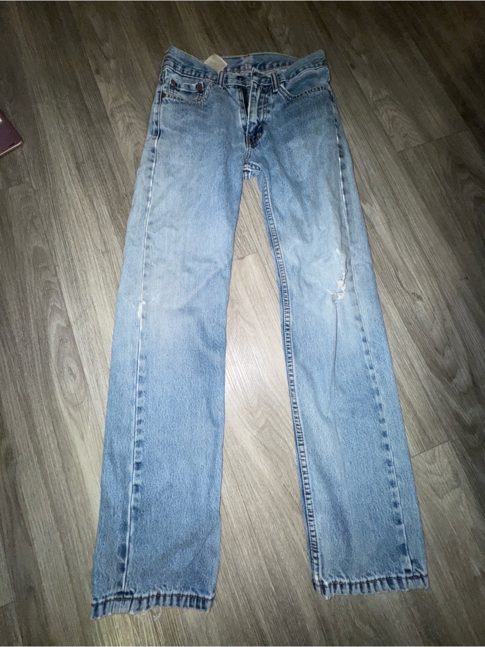 Levi's Men's Light Blue Straight Jeans